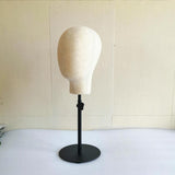 Maxbell 21'' Durable Wig Mannequin Head Hat Display Manikin Rack w/ Adjustable Stand