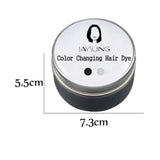Maxbell Color Changing Hair Dye Cream Temporary Coloring Highlight Mascara Wax Black White