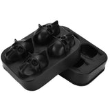 Max 3D Silicone Ice Cube Maker Tray Skull Shape Chocolate Icecream DIY Mould Box