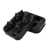 Max 3D Silicone Ice Cube Maker Tray Skull Shape Chocolate Icecream DIY Mould Box