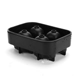 Max 3D Silicone Ice Cube Maker Tray Skull Shape Chocolate Icecream DIY Mould Box