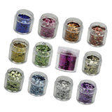 Maxbell Holographic Chunky Festival Glitters Sequins for Face Body Hair Nails  Royalblue