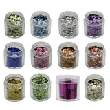 Maxbell Holographic Chunky Festival Glitters Sequins for Face Body Hair Nails  Royalblue