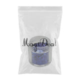 Maxbell Holographic Chunky Festival Glitters Sequins for Face Body Hair Nails  Royalblue