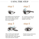 Max 4D Waterproof No Clumping Eyelash Mascara Volumizing Lengthening Mascara 8ml Crown