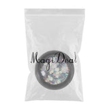 Max Maxb Nail Art Glitters Shimmer Sequins Flakes Paillette for Face Eyes Cheek Purple