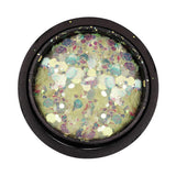 Max Maxb Holographic Nail Art Glitters Shimmer Sparkling Sequins Flakes Paillette Light Green