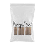 Max Maxb 5Pcs 250ml PET Empty Hair Dye Applicator Lotion Cream Pigment Bottles Clear