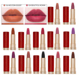 Max Maxb Waterproof Matte Velvet Lipstick Women Long Wearing Lipstick Color 3.8g 01