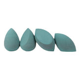 4pcs Makeup Beauty Sponge Blender for Liquid Cream Powder Foundation Green