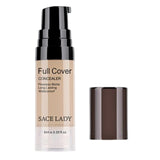 Max Maxb 12ml Moisturizing Liquid Concealer for Spots Blemish Dark Circles Cover Light Natural
