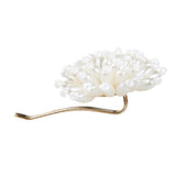 Maxbell Wedding Bridal Faux Pearl Rhinestone Hair Pins Decoration Hair Jewelry Bowknot