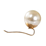 Maxbell Wedding Bridal Faux Pearl Rhinestone Hair Pins Decoration Hair Jewelry Round