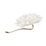 Maxbell Wedding Bridal Faux Pearl Rhinestone Hair Pins Decoration Hair Jewelry Chrysanthemum