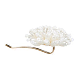 Maxbell Wedding Bridal Faux Pearl Rhinestone Hair Pins Decoration Hair Jewelry Chrysanthemum