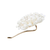 Maxbell Wedding Bridal Faux Pearl Rhinestone Hair Pins Decoration Hair Jewelry Chrysanthemum