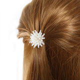 Maxbell Wedding Bridal Faux Pearl Rhinestone Hair Pins Decoration Hair Jewelry Chrysanthemum