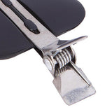 Maxbell 4Pcs No Bend Seamless Curl Pin Hair Clips Clamps for Makeup Hairstyling Peanut Rosy