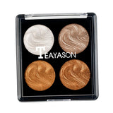 Maxbell Makeup Silky Bronzer Palette Long Lasting Face Contour Highlight Powder 3