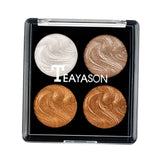 Maxbell Makeup Silky Bronzer Palette Long Lasting Face Contour Highlight Powder 3