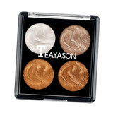 Maxbell Makeup Silky Bronzer Palette Long Lasting Face Contour Highlight Powder 3
