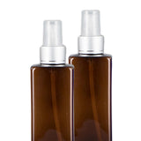 Maxbell 2x Travel Refillable Perfume Pump Spray Bottles Sprayer Dispenser 250ml Brown