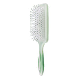 Maxbell Anti-static Scalp Massage Hairbrush Cushioned Detangling Large Paddle Brush Green