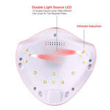 Maxbell Nail Dryer Leg Light Polisher Painting Brushes Dotting Pen Rhinestones Set