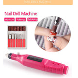 Maxbell Nail Dryer Leg Light Polisher Painting Brushes Dotting Pen Rhinestones Set