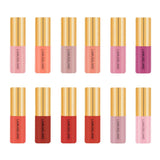 Maxbell Beauty Matte Liquid Lipstick Lip Gloss Waterproof Durable Lip Tint 12 Colors