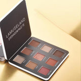 Maxbell 9 Colors Eyeshadow Palette Beauty Makeup Glitter & Matte Eye Shadows Kits 01