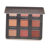 Maxbell 9 Colors Eyeshadow Palette Beauty Makeup Glitter & Matte Eye Shadows Kits 01