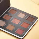 Maxbell 9 Colors Eyeshadow Palette Beauty Makeup Glitter & Matte Eye Shadows Kits 01