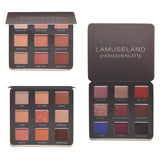Maxbell 9 Colors Eyeshadow Palette Beauty Makeup Glitter & Matte Eye Shadows Kits 01