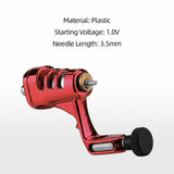 Maxbell Lightweight Rotary Tattoo Machine Shader Liner Tattoo Gun for Beginners Red