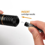 Maxbell Aluminum Rotary Cartridge Tattoo Pen Gun Beginner's Liner Shader Machine