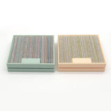 Maxbell Empty Pressed Powder Case Makeup Blusher Cosmetic Container w/ Mirror Flesh