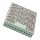 Maxbell Empty Pressed Powder Case Makeup Blusher Cosmetic Container w/ Mirror Green