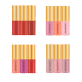 Maxbell 3Pc Velvet Matte Waterproof Lasting Lip Gloss Liquid Lipstick Makeup Tool 04