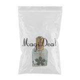 Maxbell 10ml Empty Roll on Bottles Glass Roller Bottle for Perfume Essential Oils Flower