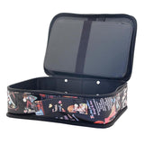 Maxbell PU Leather Hair Styling Tools Bag Makeup Train Case Barber Travel Organizer