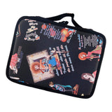 Maxbell PU Leather Hair Styling Tools Bag Makeup Train Case Barber Travel Organizer