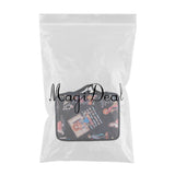 Maxbell PU Leather Hair Styling Tools Bag Makeup Train Case Barber Travel Organizer