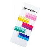 Maxbell 50pcs Colorful U Shape Hair Styling Clips Salon DIY Metal Hairpins Clamps Wavy Rainbow Color
