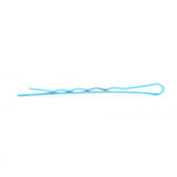 Maxbell 50pcs Colorful U Shape Hair Styling Clips Salon DIY Metal Hairpins Clamps Wavy Rainbow Color