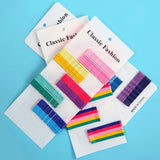 Maxbell 50pcs Colorful U Shape Hair Styling Clips Salon DIY Metal Hairpins Clamps Wavy Rainbow Color