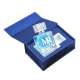 Maxbell 50ml Sports Men's Eau de Perfum Toilette Spray Long-lasting Fresh Fragrance Blue