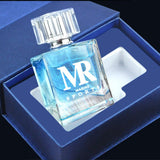 Maxbell 50ml Sports Men's Eau de Perfum Toilette Spray Long-lasting Fresh Fragrance Blue