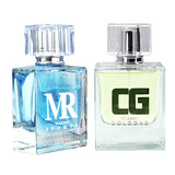 Maxbell 50ml Sports Men's Eau de Perfum Toilette Spray Long-lasting Fresh Fragrance Blue