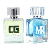 Maxbell 50ml Sports Men's Eau de Perfum Toilette Spray Long-lasting Fresh Fragrance Blue